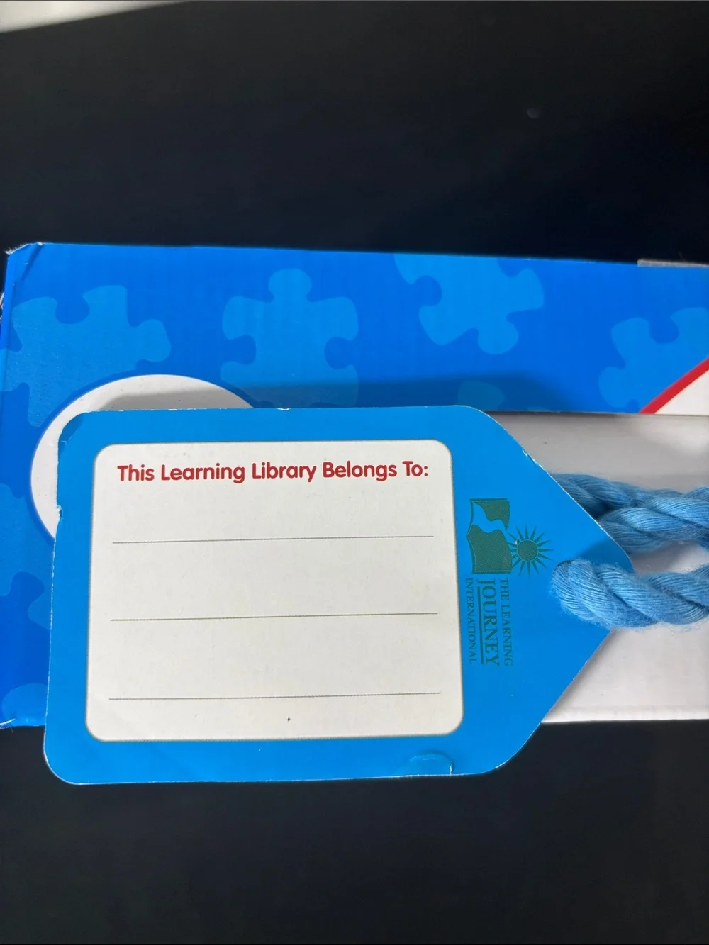 Preschool Learning Library Match It! Colors, Counting & ABCs - Blue